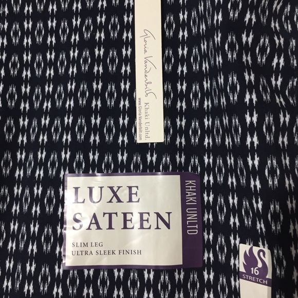 NWT GLoria Vanderbilt kayaking UnlTd Anita Capri size 16 - Picture 5 of 8